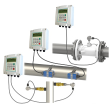 Low Price 4-20mA RS485 Built in SD card ultrasonic flow meter with Data Recorder